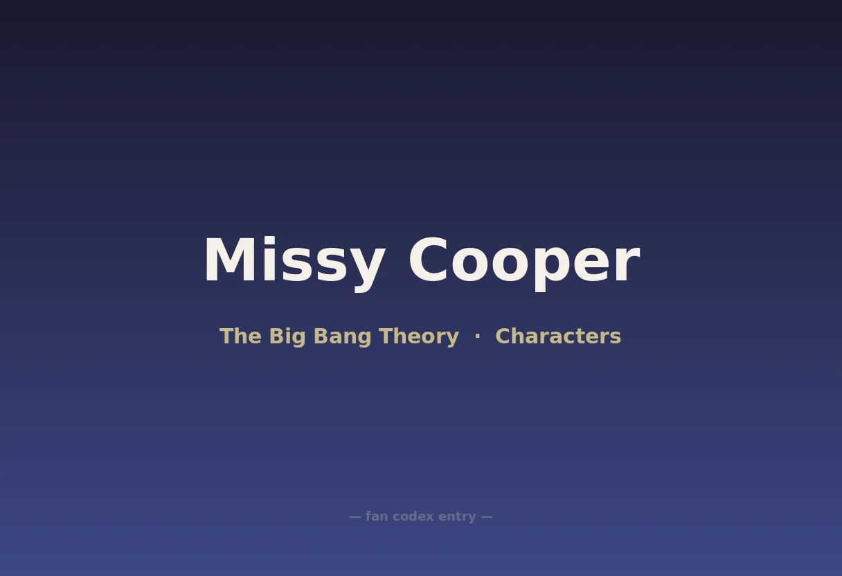 Missy Cooper