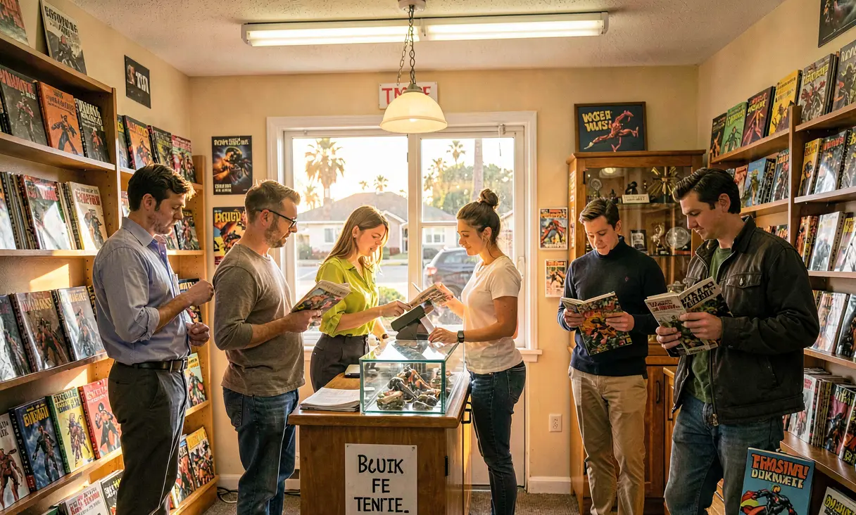 The Comic Shop Circle